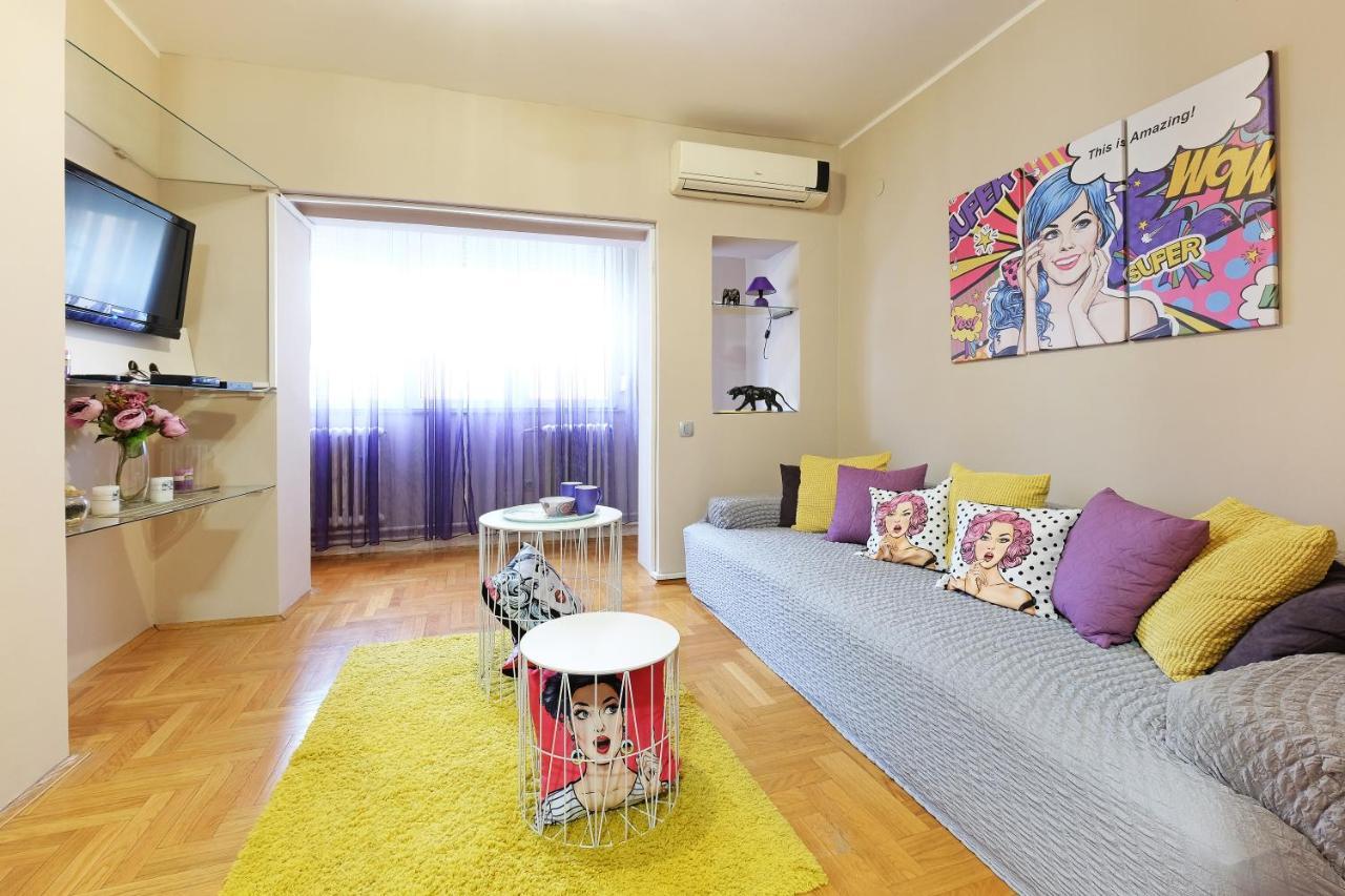 Sava Square Apartment เบลเกรด ภายนอก รูปภาพ