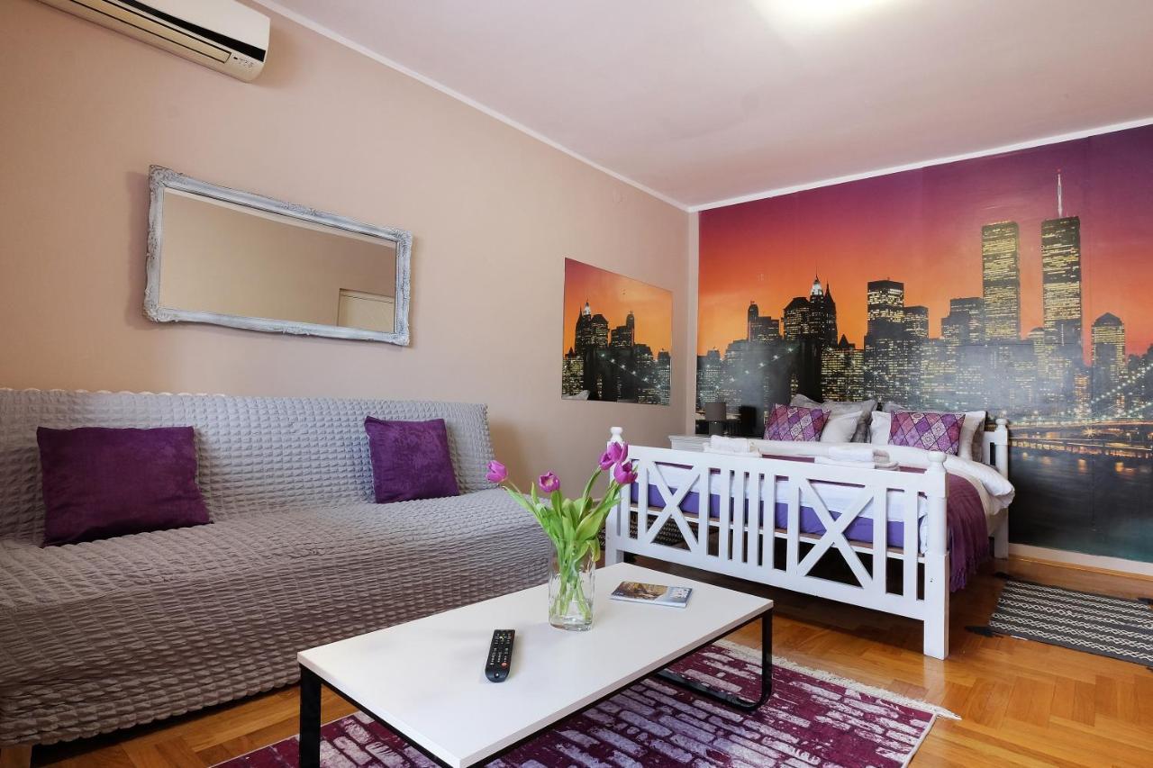 Sava Square Apartment เบลเกรด ภายนอก รูปภาพ