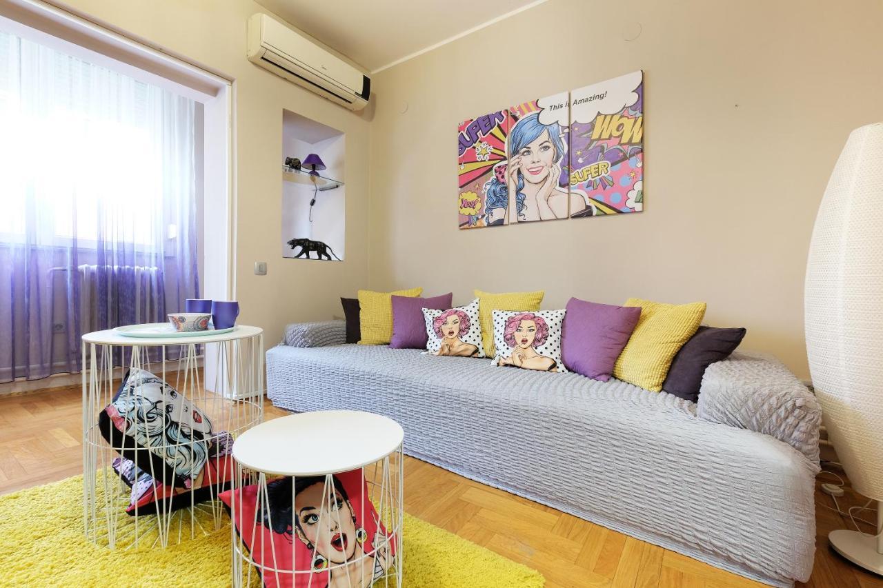 Sava Square Apartment เบลเกรด ภายนอก รูปภาพ