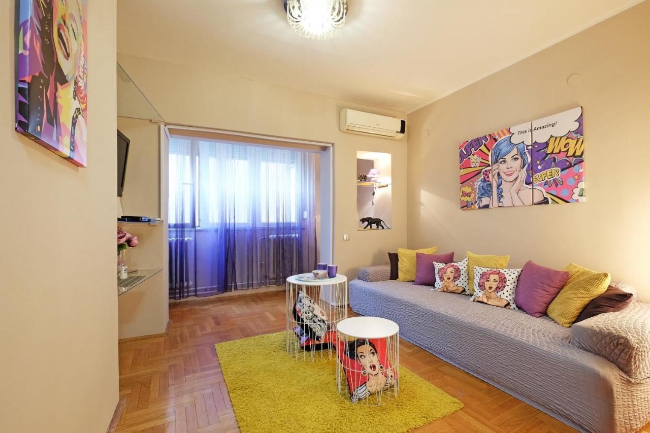 Sava Square Apartment เบลเกรด ภายนอก รูปภาพ
